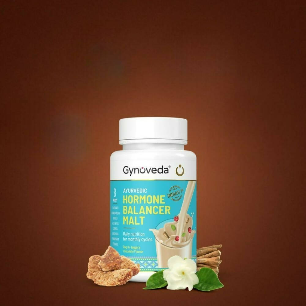 Gynoveda Hormone Balancer Malt With Ragi & Jaggery | Grocsy