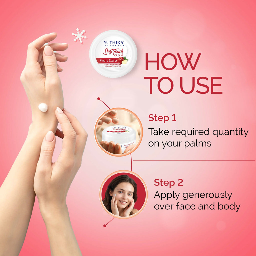 Yuthika Fruit Care Light Moisturizer Cream | Grocsy