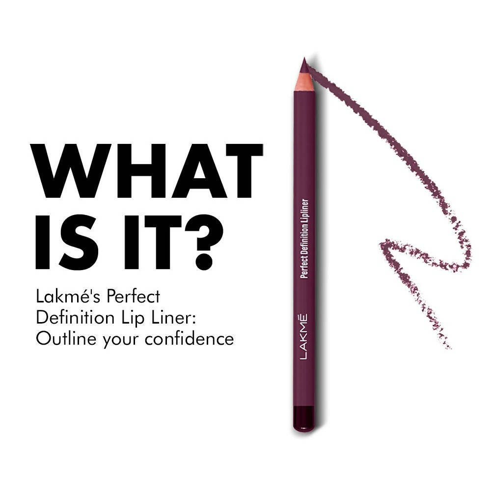 Lakme Perfect Definition Lip Liner - Go Grape | Grocsy