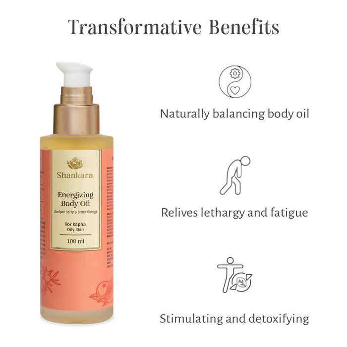 Shankara by Sri Sri Tattva Energizing Body Oil | Grocsy