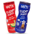 Happa Organic Multigrain Vanilla Blueberry & Apple Cinnamon Melts Super Puffs Combo (8 Months+) | Grocsy