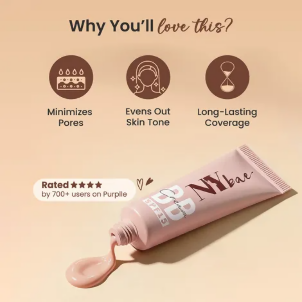 NY Bae BB Cream with SPF 15 - Whipped Cream 02 | Grocsy