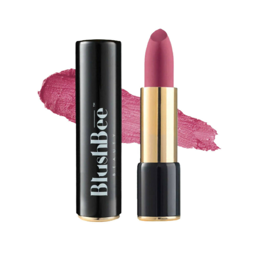 BlushBee Organic Beauty Lip Nourishing Vegan Lipstick - Mystic Mauve | Grocsy