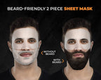 Beardo Night Shot Vitamin C Sheet Masks | Grocsy