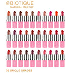 Biotique Starkissed Moist Matte Lipstick - Pick Me Up | Grocsy