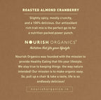 Nourish Organics Roasted Almond Cranberry | Grocsy