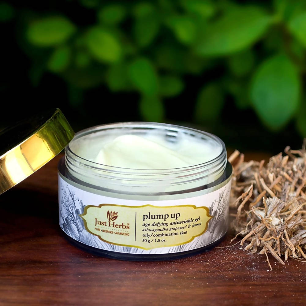 Just Herbs Plump up Age Defying Antiwrinkle Gel | Grocsy