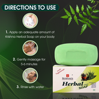 Krishna'S Herbal & Ayurveda Herbal Soap Fully Hydrated | Grocsy