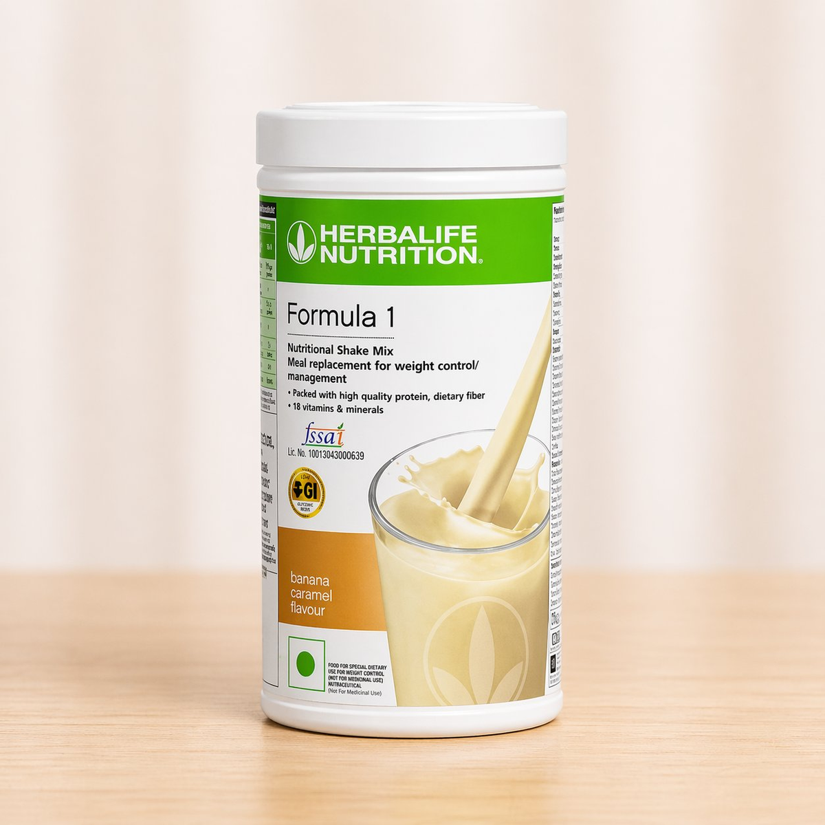 Herbalife Formula 1 Nutritional Shake Mix - Banana Caramel Flavour | Grocsy