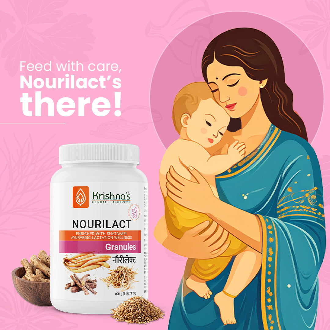 Krishna'S Herbal & Ayurveda Nourilact Granules | Grocsy