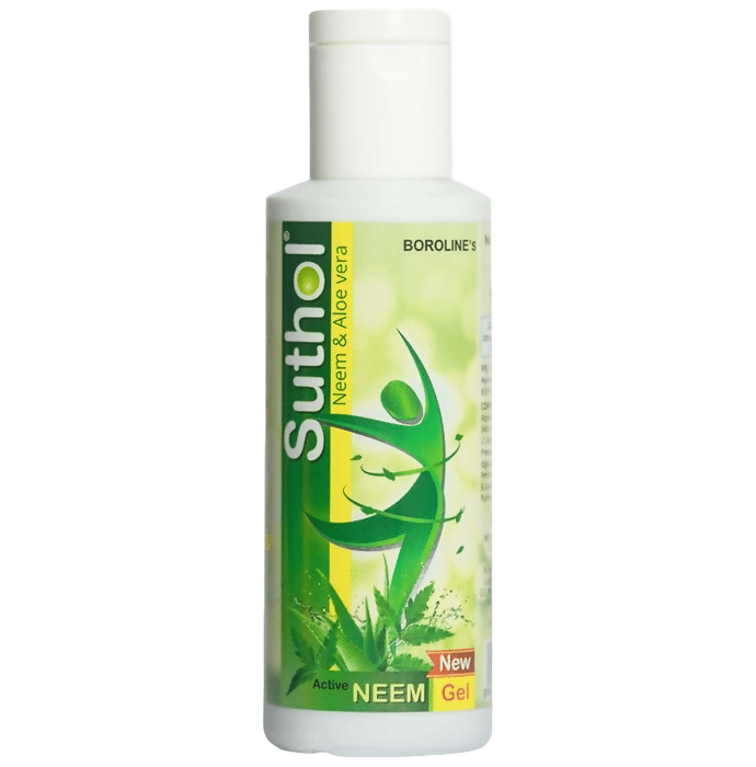 Boroline Suthol Active Neem Gel with Neem & Aloe Vera | Grocsy