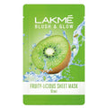 Lakme Blush And Glow Kiwi Sheet Mask | Grocsy