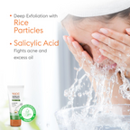 VLCC Oil Defense Scrub With Salicylic Acid Serum Green Tea & Rice | Grocsy