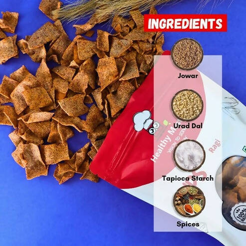 Healthy Master Light & Crispy Ragi Chips | Millet Chips - Swadesiicart