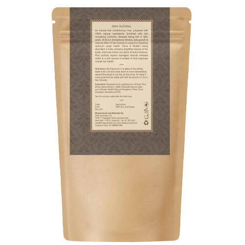 Ohria Ayurveda Flaxseed & Clove Hair Conditioning Rinse | Grocsy