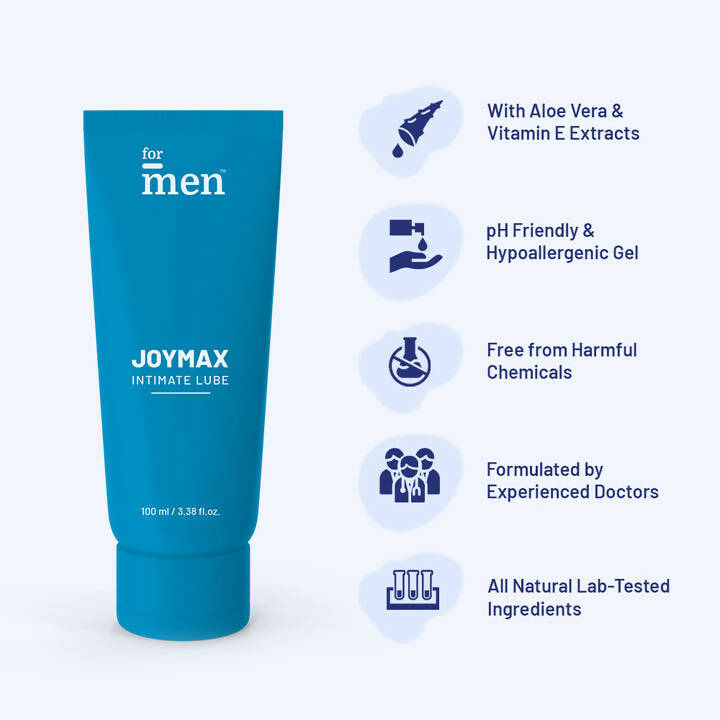 ForMen JoyMax Intimate Lube Gel with Strawberry Flavor | Grocsy