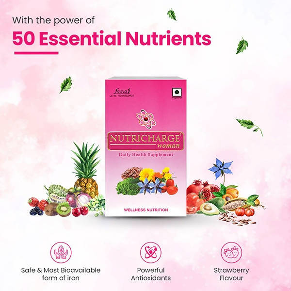 Nutricharge Woman Daily Health Supplement | Grocsy