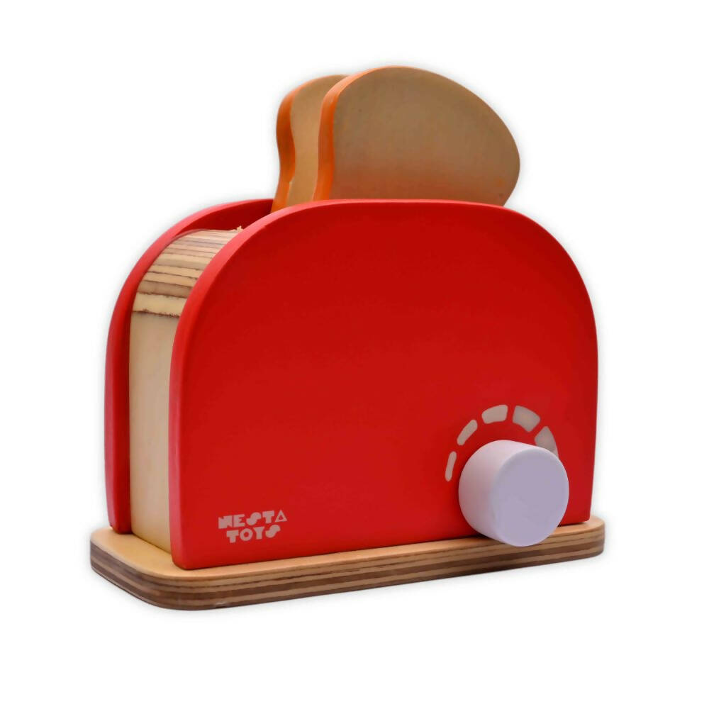 Nesta Toys Bread Pop-up Toaster Toy - Multicolor | Grocsy