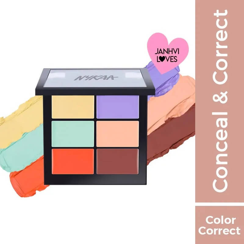 Nykaa SKINgenius Conceal & Correct Palette - Correct & Contour | Grocsy