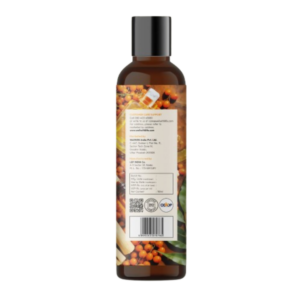 Wellwith Ubtan Omegas & Beads Face Wash | Grocsy