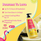 Plum BodyLovin' Lily Miss Sunshine Body Lotion With SPF 35 PA+++ | Grocsy