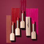 mCaffeine Shades Creamy Matte Kiss Bullet Lipstick Moisturizing Lightweight - Crushed Berry | Grocsy