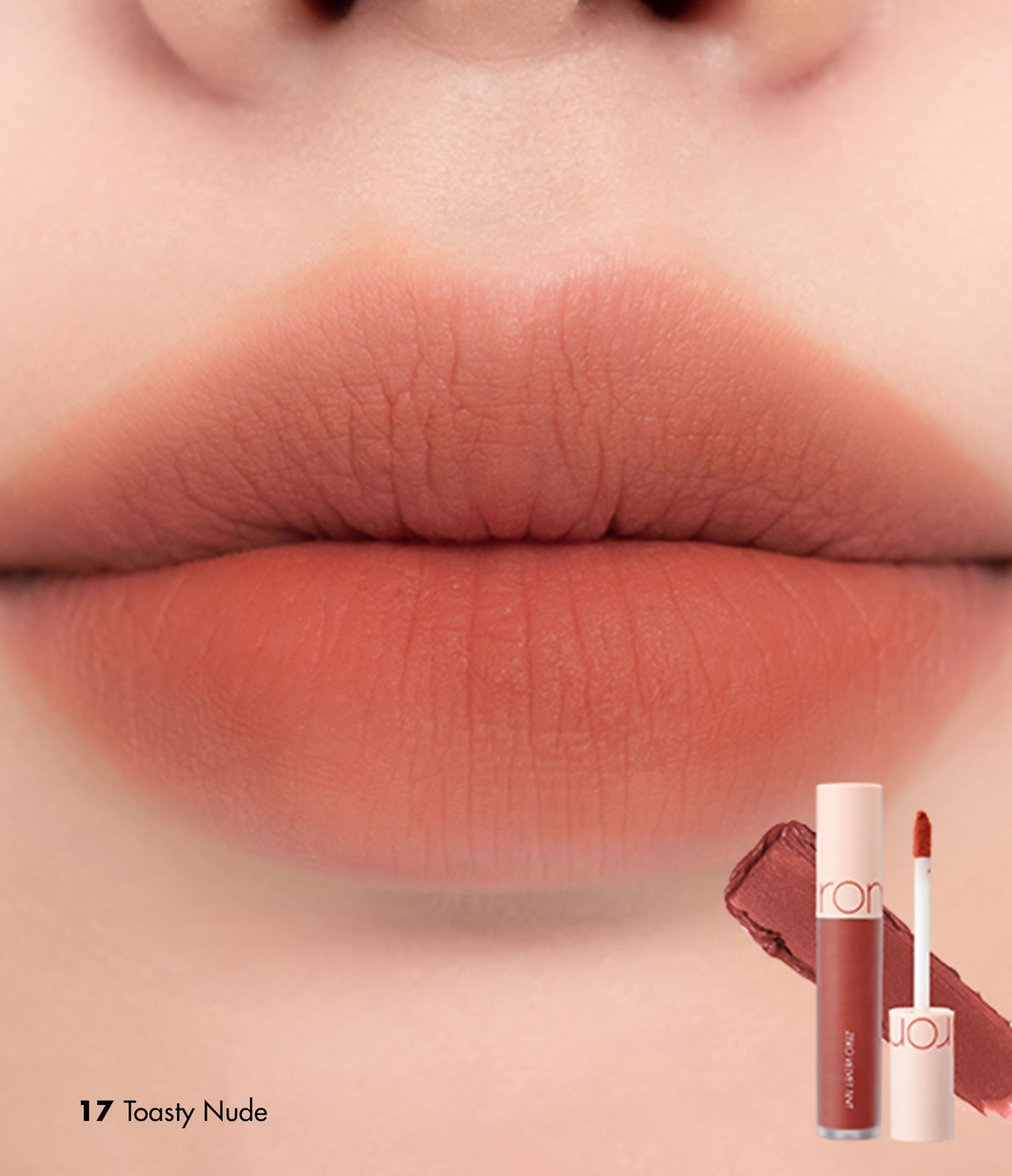 Rom&nd Zero Velvet Tint - 17 Toasty Nude | Grocsy