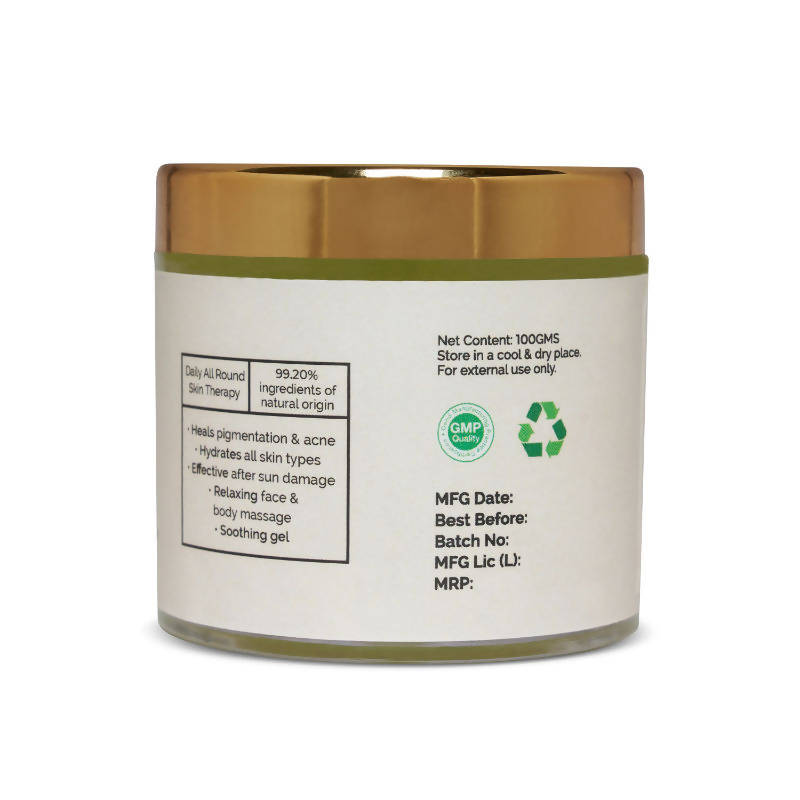 Tvam Peppermint, Green Tea & Sea Buckthorn Aloe Vera Gel | Grocsy