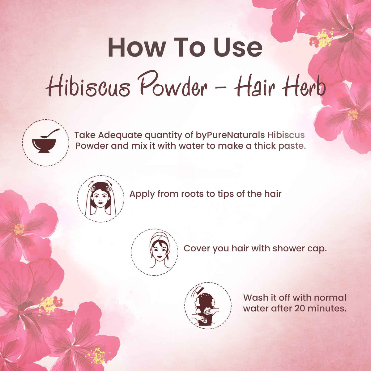 byPureNaturals Organic Hibiscus Powder | Grocsy