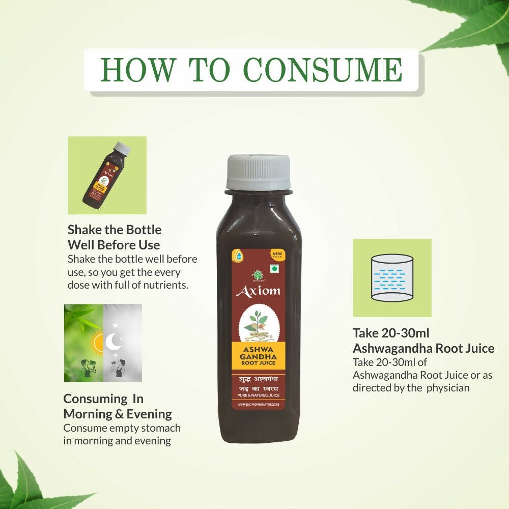 Axiom Ashwagandha Root Juice | Grocsy