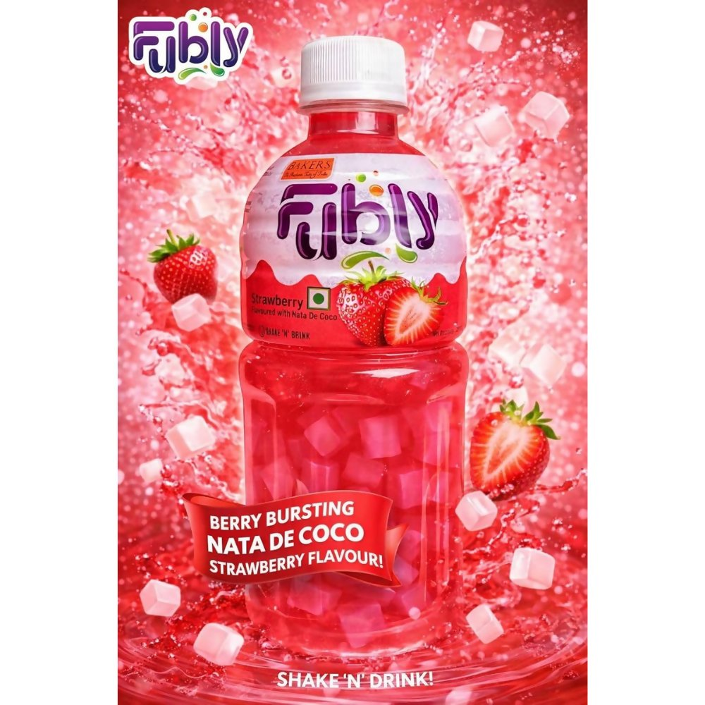 BAKERS Fubly Strawberry Juice Drink | Grocsy