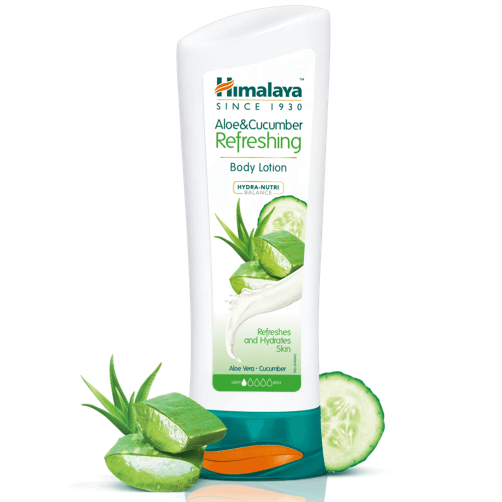 Himalaya Aloe & Cucumber Refreshing Body Lotion | Grocsy