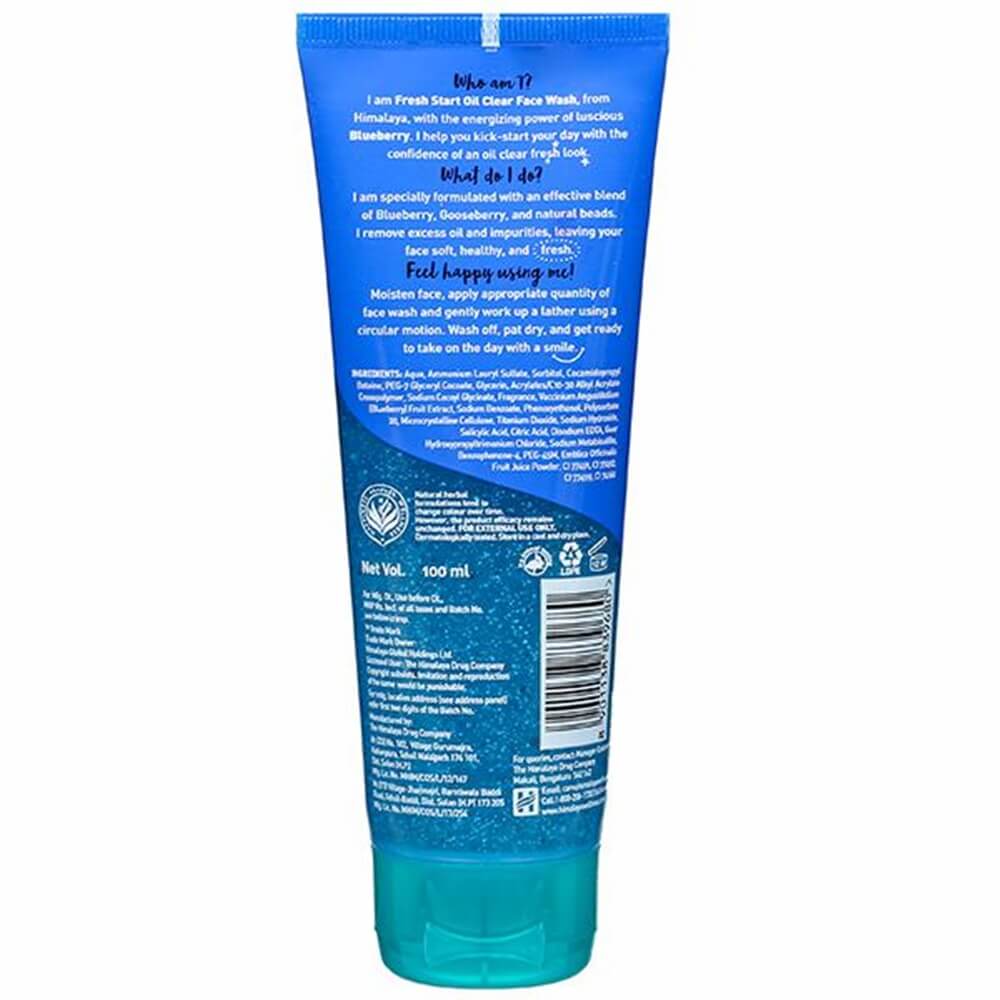 Himalaya - Fresh Start Oil Clear Blueberry Face Wash | Grocsy