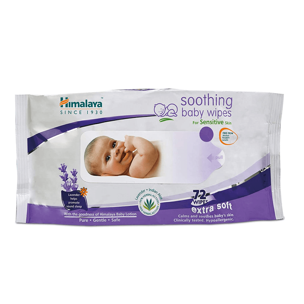 Himalaya Herbals - Soothing Baby Wipes | Grocsy