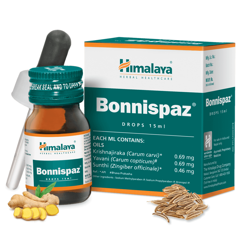 Himalaya Herbals Bonnispaz Drops (15 ml) | Grocsy