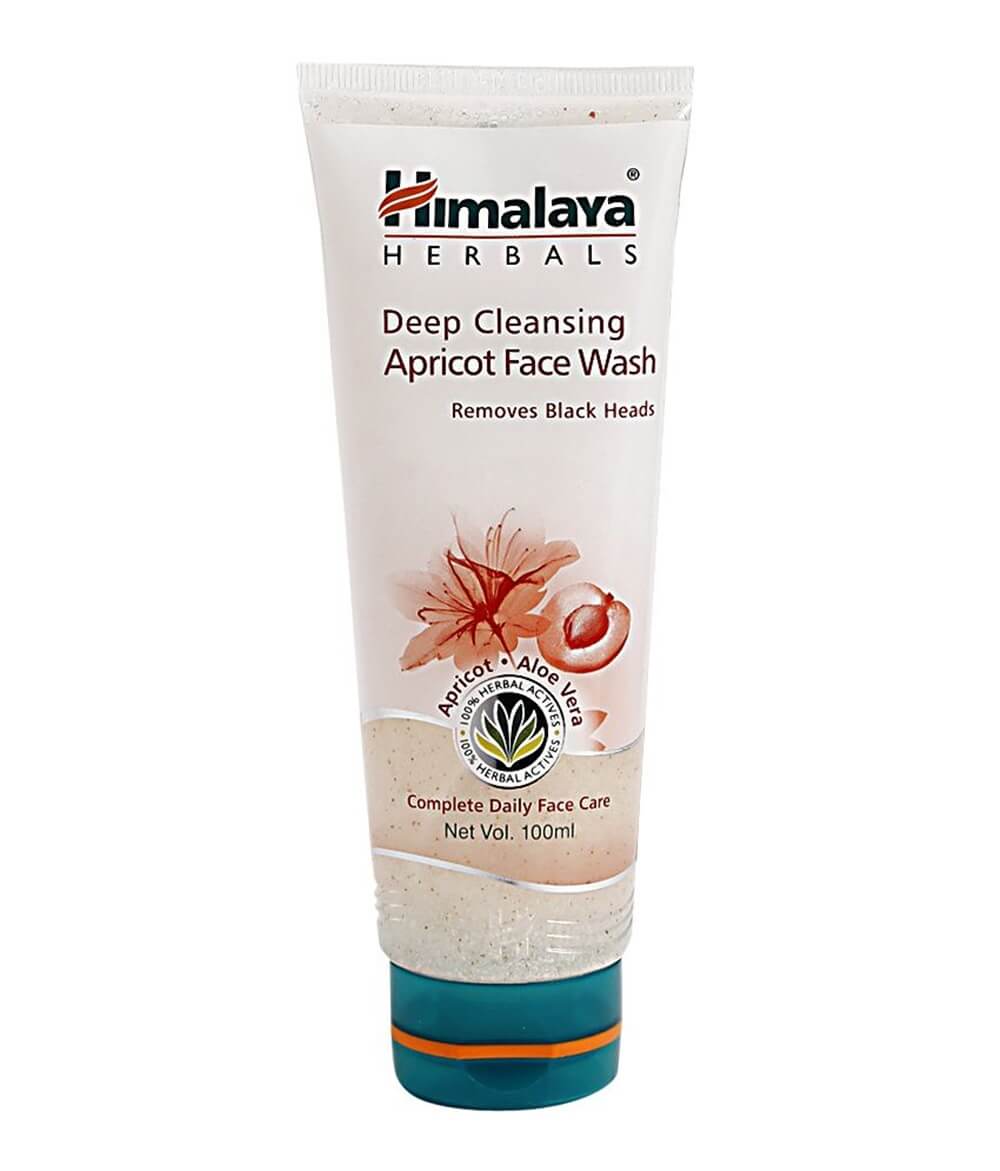 Himalaya Herbals Deep Cleansing Apricot Face Wash | Grocsy