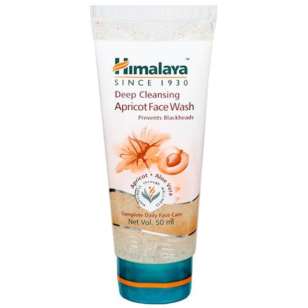 Himalaya Herbals Deep Cleansing Apricot Face Wash | Grocsy