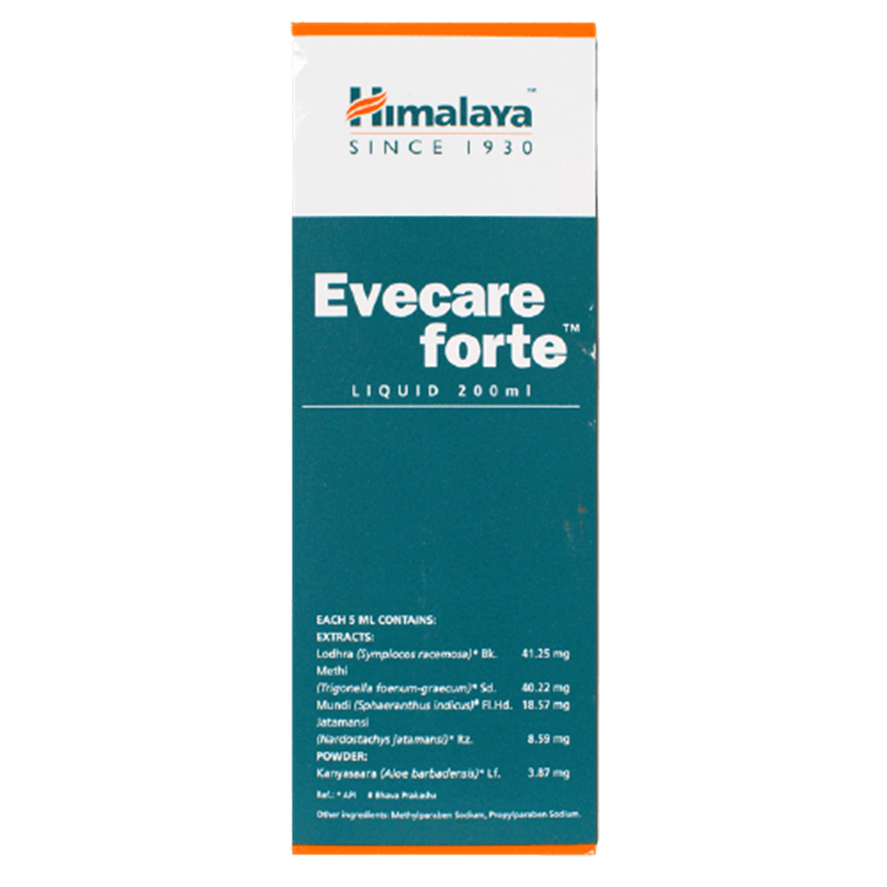 Himalaya Herbals Evecare Forte Liquid (200 ml) | Grocsy
