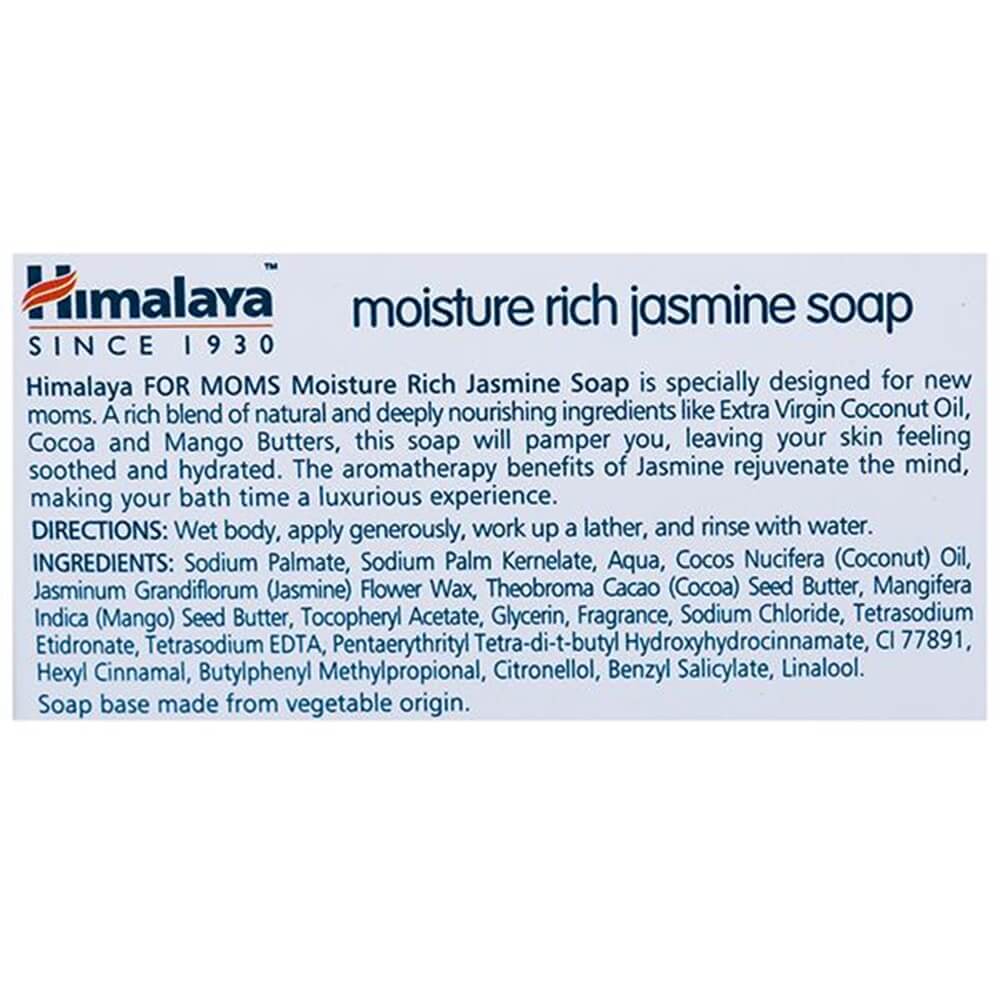 Himalaya Herbals Moisture Rich Jasmine Soap For Moms | Grocsy