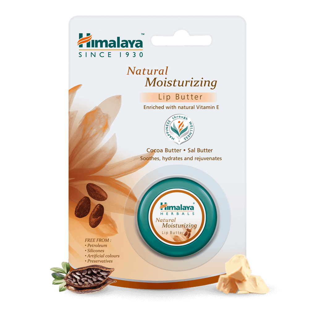 Himalaya Herbals Natural Moisturizing Lip Butter | Grocsy