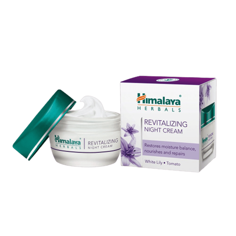 Himalaya Revitalizing Night Cream | Ayurvedic Overnight Repair Cream for Youthful Skin - Swadesiicart