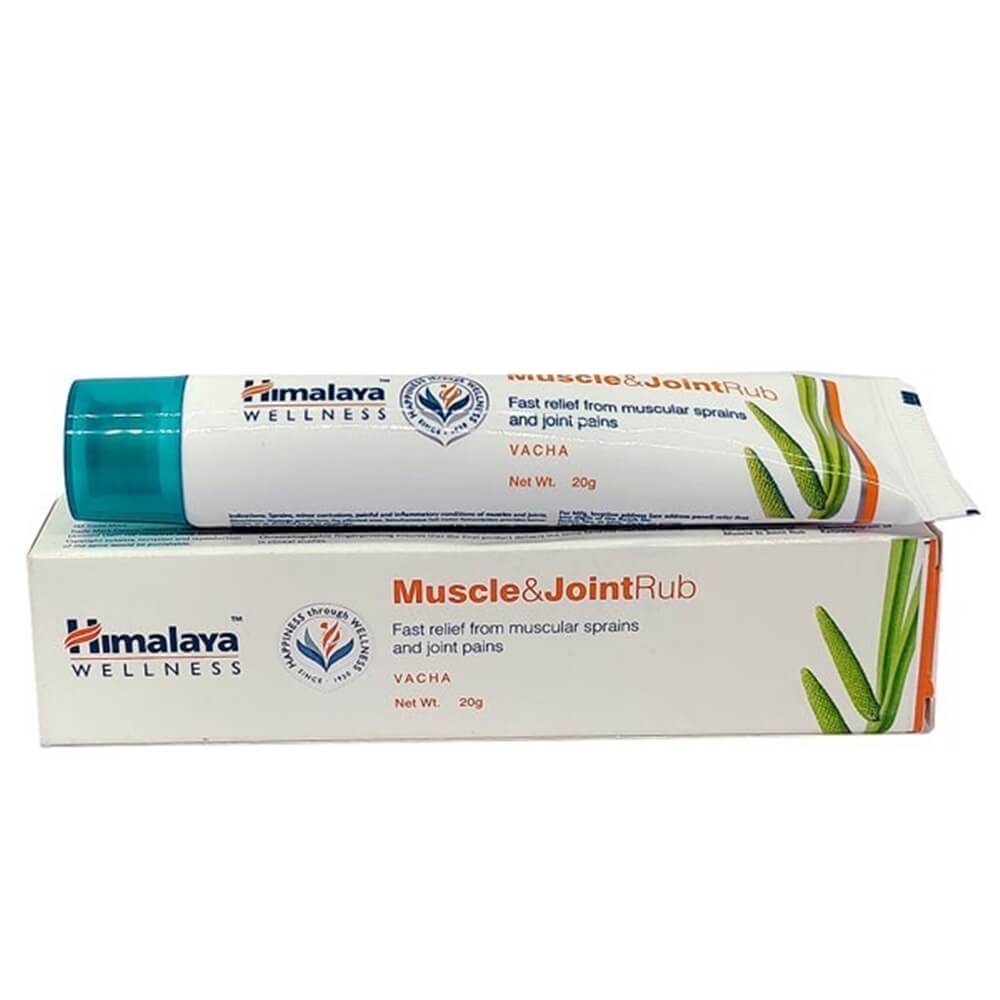 Himalaya Wellness Muscle & Joint Rub Cream (20 gm) | Grocsy