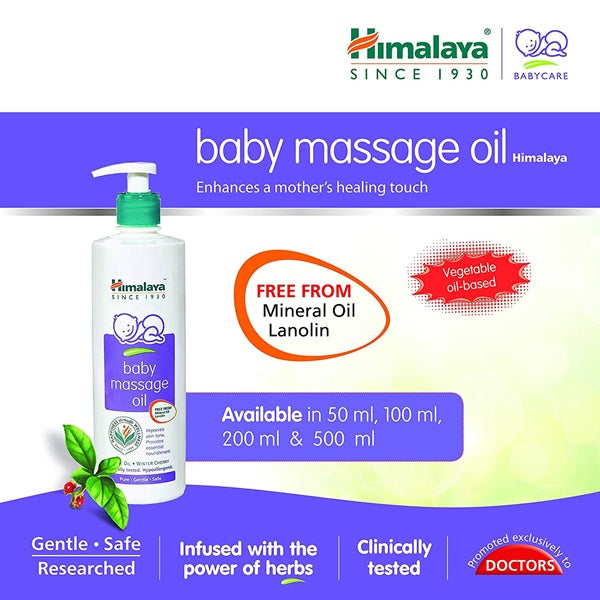 Himalaya Baby Massage Oil | Grocsy
