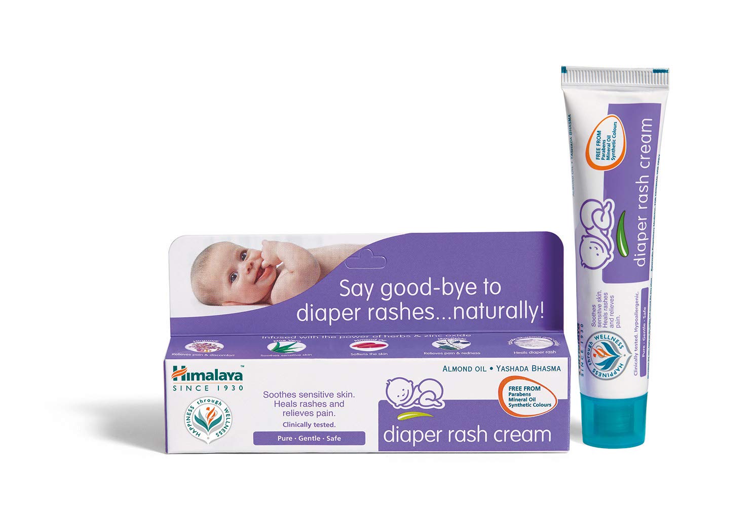 Himalaya Herbals Diaper Rash Cream for Sensitive Skin | Grocsy