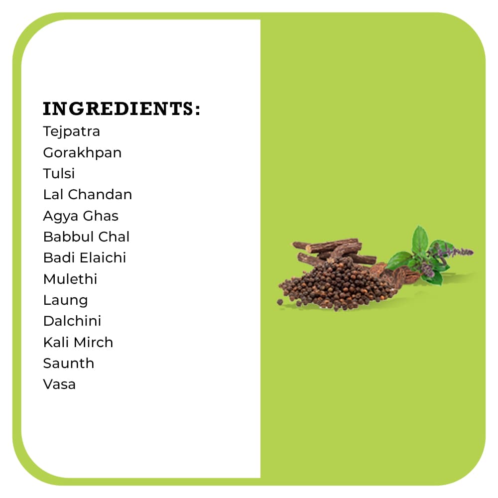 Desh Rakshak Himalayan Herbal Tea | Grocsy