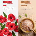 Botanic Hearth Deep Exfoliation Combo - Himalayan & Hibiscus Body Scrubs | Grocsy