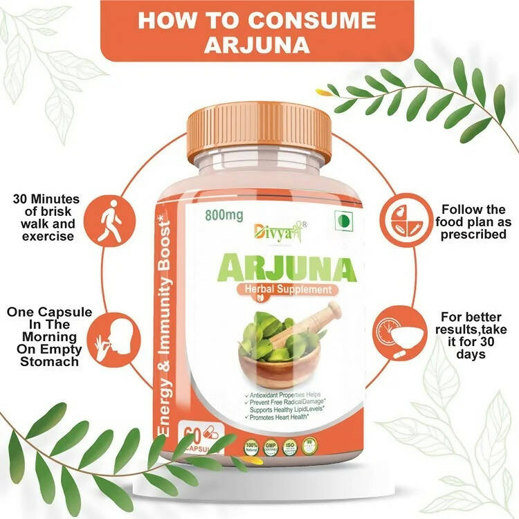 Divya Shree Arjuna Capsules | Grocsy