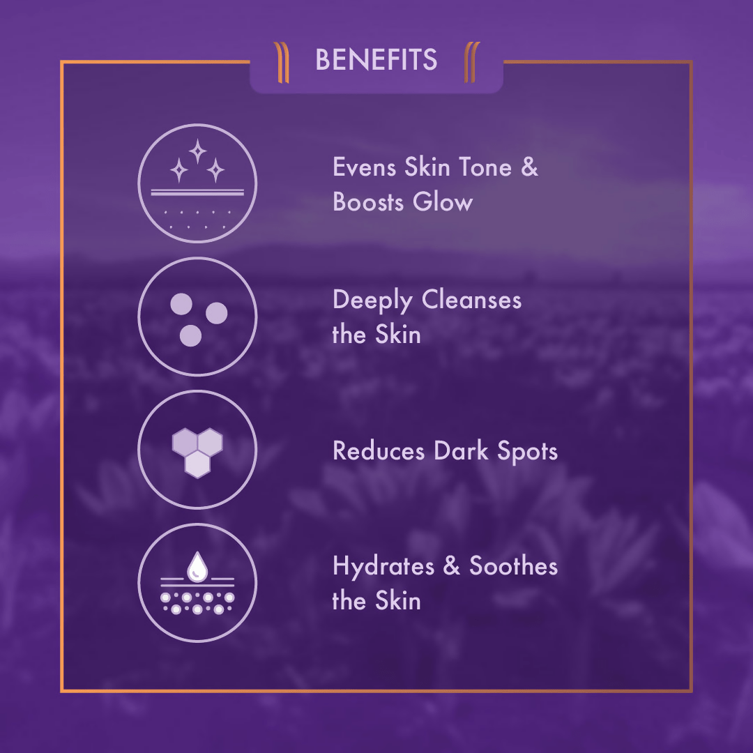 Ayuga Kashmiri Saffron Face Mask - Limited Time Offer | Grocsy
