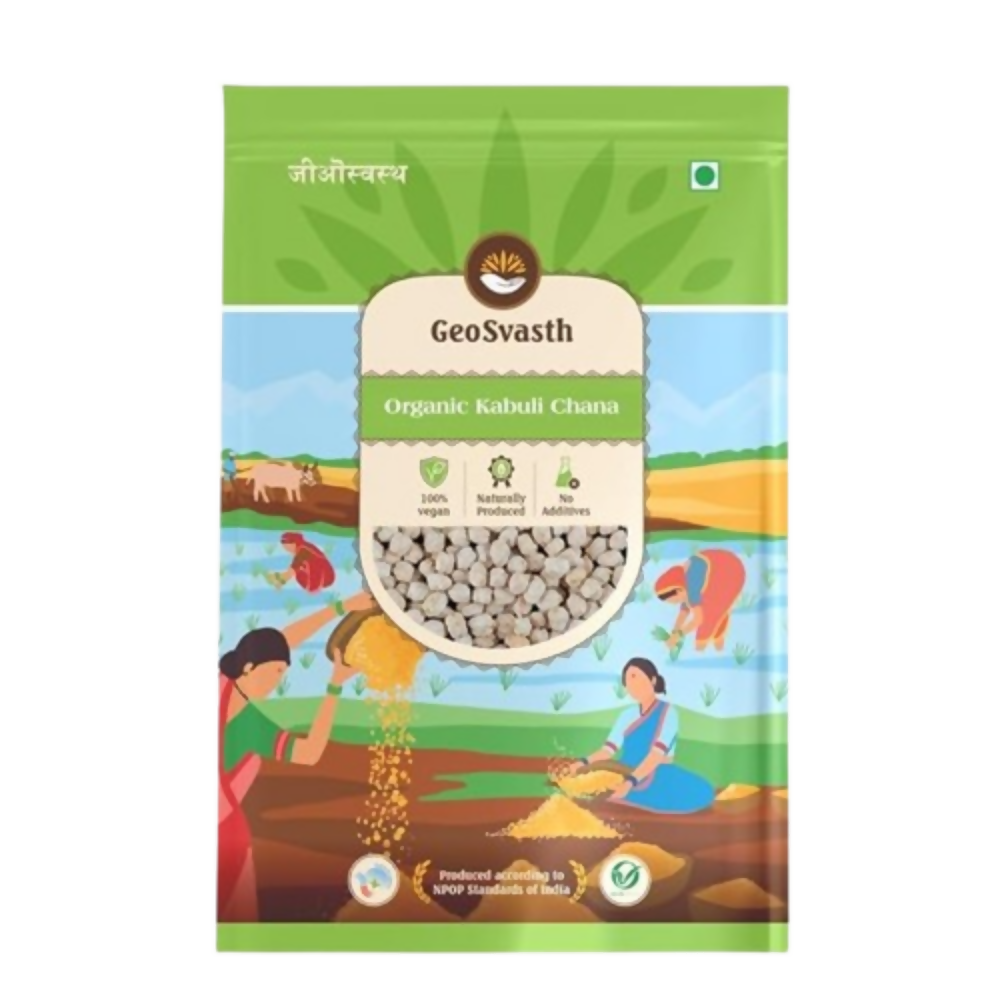 GeoSvasth Organic Kabuli Chana | Grocsy