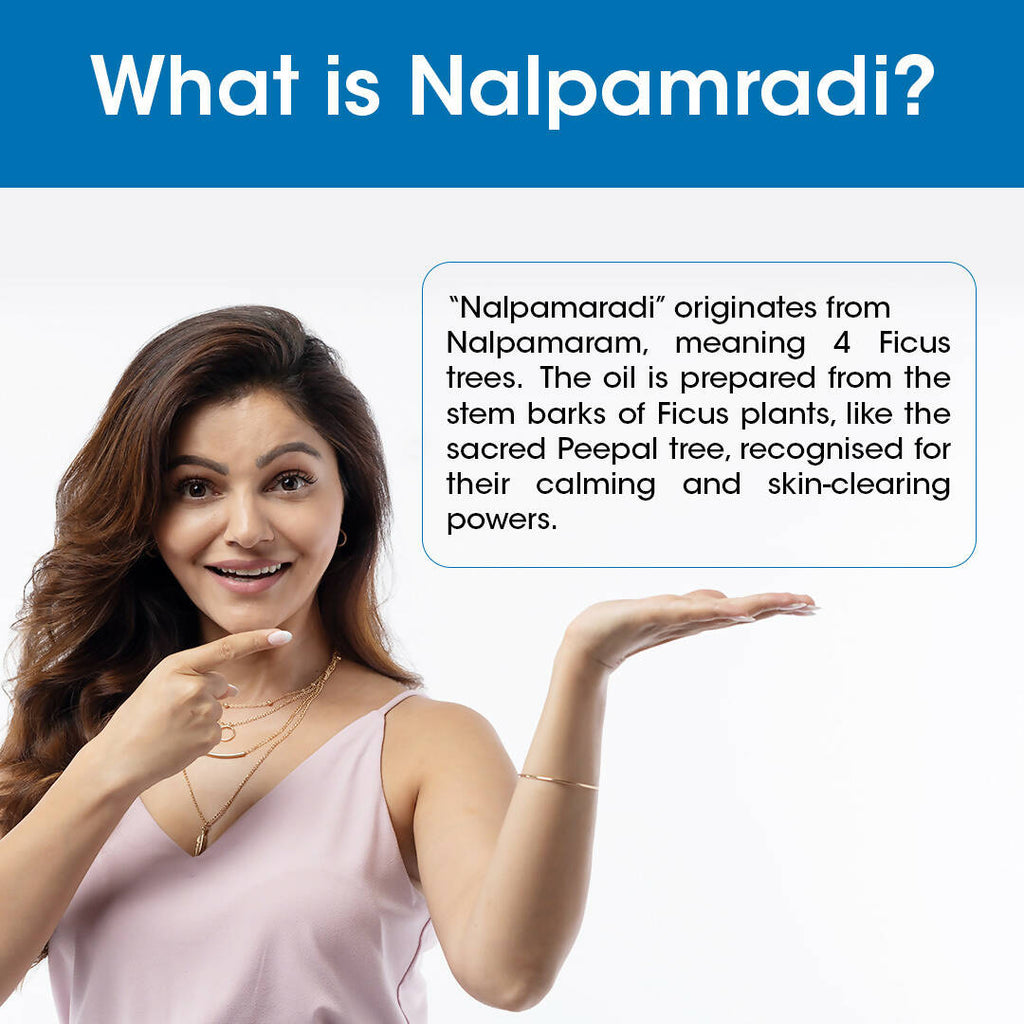 TAC - The Ayurveda Co. Nalpamaradi Face Scrub for Glowing & Brightening Skin with Triphala Powder for Women & Men | Grocsy